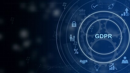 GDPR Data Protection Regulation European Law Cyber security compliance.