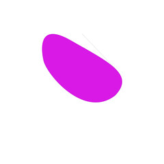 Abstract Shape art in purple colour