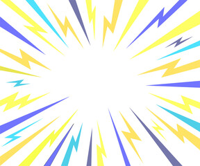 Round flash thunder decoration sale vector, flash thunder discount background,round flash thunder background template design