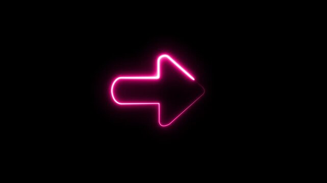 modern motion moving arrow loading, pointer process progress screen..
