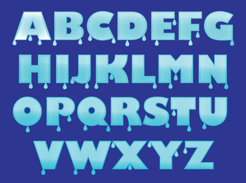 Water alphabet