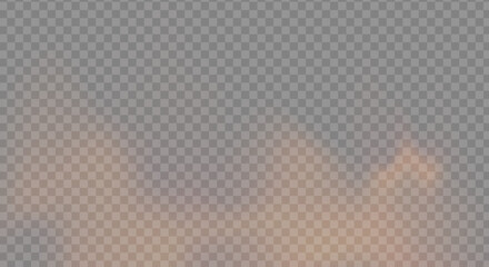 smoke cloud fog dust isolated on transparent background. Colorful smoke smog misty fog steam explosion special effect. Smoke texture for Compositing PNG