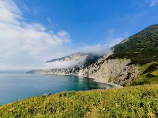 lake in the mountains