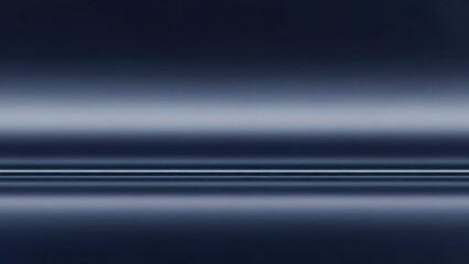 Elegant dark blue abstract background with smooth, subtle horizontal lines creating a serene visual effect, reminiscent of a gently whisked fluid surface