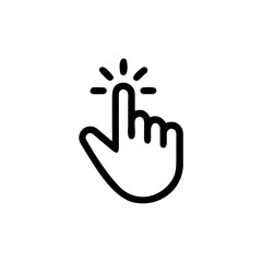 Obraz premium hand cursor icons. Computer mouse. vector illustration