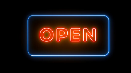 Vibrant Neon Sign Displaying 