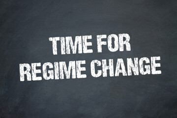 Time for Regime Change	