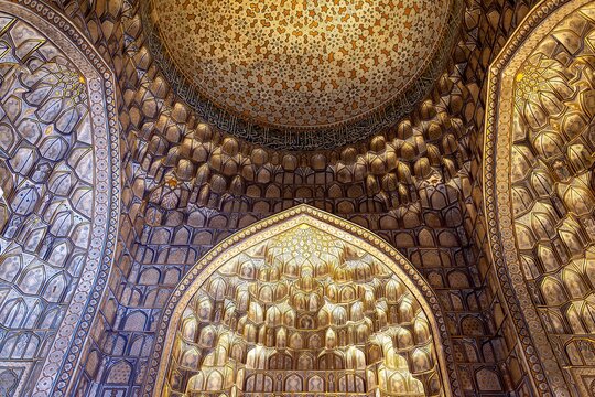 The mausoleum of Amir Timur in Samarkand - Uzbekistan