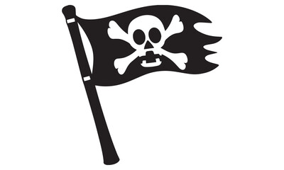 Pirate Flag Images – Skull and Crossbones Black Flag Designs