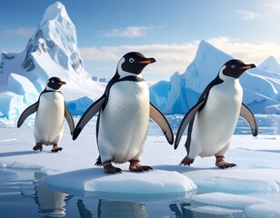 Fototapeta premium ペンギン