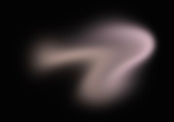 Abstract Fluid Pastel Gradient Swirl on Black Background Wallpaper