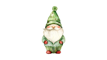 Vector illustration of a dwarf 