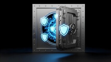 Cyber Security Server with Digital Protection Shields
