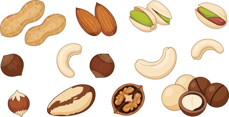 Set of Cute Cartoon Dinosaurs. Vector Illustration of Various Species Including Stegosaurus, Triceratops, and Tyrannosaurus Rex. © MstGulzan