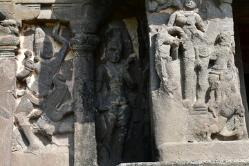 インド アウランガバード エローラ石窟群