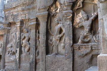 インド アウランガバード エローラ石窟群