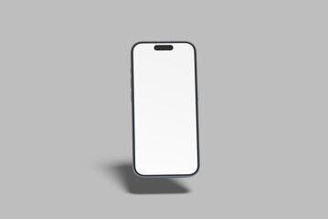 Smartphone Blank Mockup with Shadow