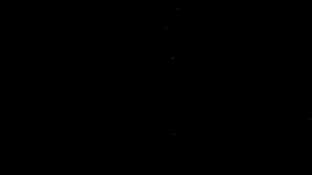 Geminids Meteor Streaking Across Night Sky - Real Time Astronomical Event