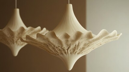 Obraz premium Detailed Model of a Human Cerebellum Depicting Neural Structure