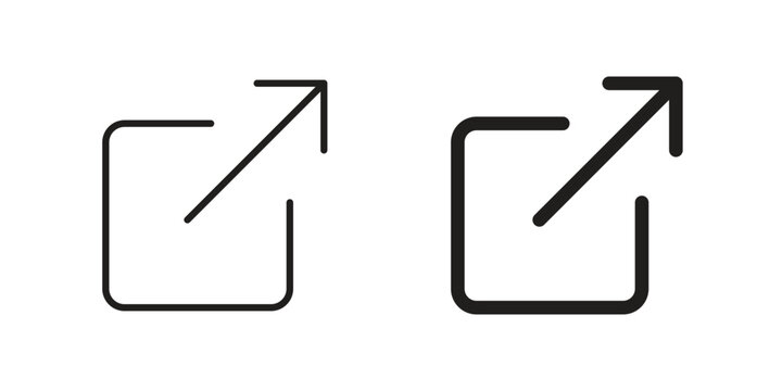 Export icons Symbol, logo illustration. icon concept for web design