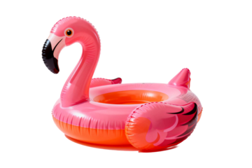 Inflatable Pink Flamingo Pool Float for Summer