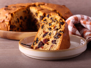 Traditional Irish porter cake,