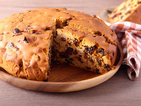 Traditional Irish porter cake,