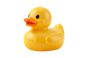 Yellow Rubber Duck Toy for Bath and Play