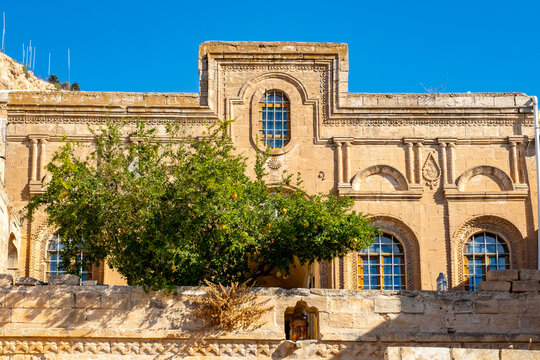 The Monastery of Saint Gabriel, also known as Monastery of Qartmin, Deir el-ʿUmr, Deyrulumur, and in Turkish, Mor Gabriel Manastırı, is a Syriac Orthodox monastery located near Midyat in the Tur Abdin