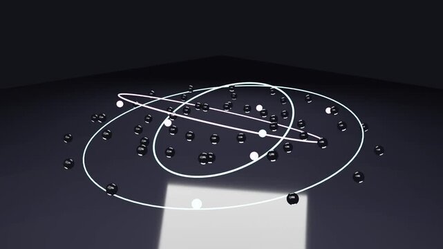Neon Halkalar ve Cam K&uuml;reler ile F&uuml;t&uuml;ristik Soyut Teknoloji Arka Planı &ndash; 4K Seamless Loop
Title (EN): Futuristic Abstract Tech Background with Neon Rings and Glass Spheres &ndash; 4K Seamless Loop