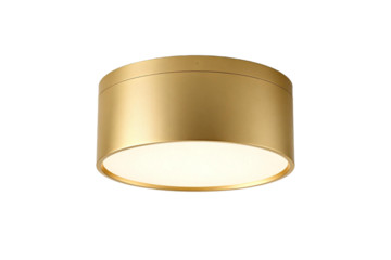 Modern Gold Round Ceiling Light Fixture