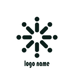 dark colored abstract circular design.vector illustration