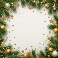_Christmas_border_with_green_pine_branches