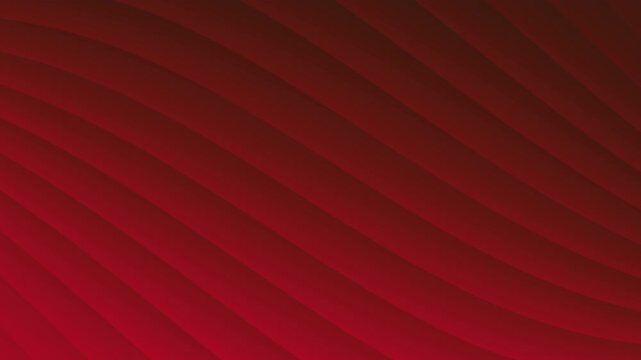 Red gradient background with diagonal wavy stripes pattern
