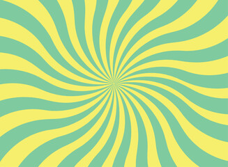 Sunburst with twisted effect background, retro burst background.