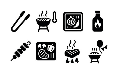 Barbecue and grilling food steak