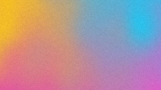 A vibrant gradient background blending yellow, pink, and blue hues beautifully.