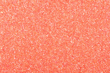 Stylish glitter background, texture in peach tone for your personal design work.