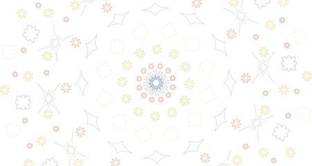 seamless background with flowers