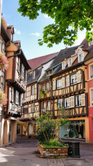 Wundervolle Fachwerkh&auml;user in Colmar