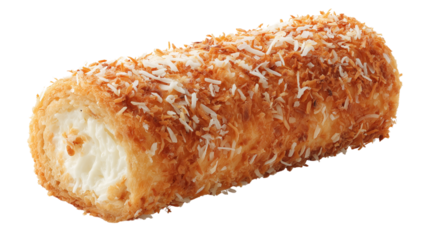 Close-up of traditional walnut Turkish delight and churchkhela transparent png background. Ai generated