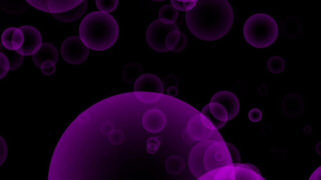 Abstract Bubble Motion Background | Dark Blobby Liquid Animation