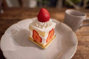 小さなショートケーキ