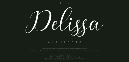 modern stylish capital alphabet letter logo design
