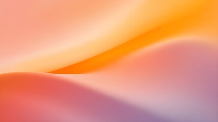 Vibrant abstract background with soft orange and pink hues