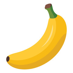 banana isolated on white background