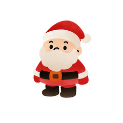santa claus on white background