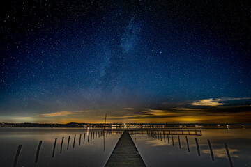 Milchstra&szlig;e &uuml;ber dem Ammersee