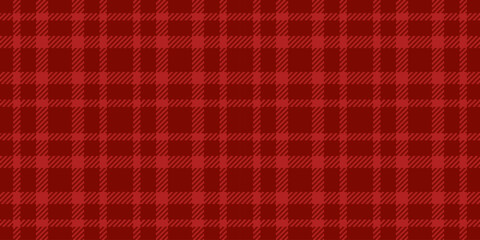 Shop pattern textile plaid, eps fabric check seamless. Underwear tartan vector background texture in red and fire brick colors.
