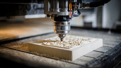 Precision Wood Carving with a CNC Milling Machine